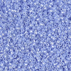 DELICA ROUND 11/0 (1,6mm), DB-1568 Opaque Agate Blue Luster  DELICA ROUND 11/0 (1,6mm), DB-1568 Opaque Agate Blue Luster