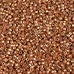 DELICA ROUND 11/0 (1,6mm), DB-1836 Duracoat Galvanized Muscat Gold DELICA ROUND 11/0 (1,6mm), DB-1836 Duracoat Galvanized Muscat Gold