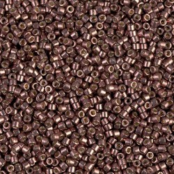 DELICA ROUND 11/0 (1,6mm), DB-1843 Duracoat Galvanized Dark Mauve DELICA ROUND 11/0 (1,6mm), DB-1843 Duracoat Galvanized Dark Mauve