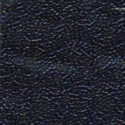 DELICA ROUND 11/0 (1,6mm), DB-2 Blue Iris  DELICA ROUND 11/0 (1,6mm), DB-2 Blue Iris