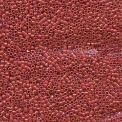 DELICA ROUND 11/0 (1,6mm), DB-214 Opaque Red Luster DELICA ROUND 11/0 (1,6mm), DB-214 Opaque Red Luster