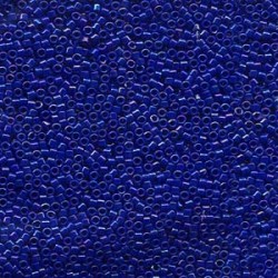 DELICA ROUND 11/0 (1,6mm), DB-216 Opaque Royal Blue Luster  DELICA ROUND 11/0 (1,6mm), DB-216 Opaque Royal Blue Luster