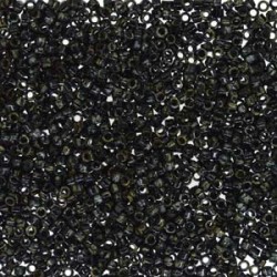 DELICA ROUND 11/0 (1,6mm), DB-2261 Opaque Black Picasso DELICA ROUND 11/0 (1,6mm), DB-2261 Opaque Black Picasso