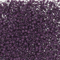 DELICA ROUND 11/0 (1,6mm), DB-2360 Duracoat Opaque Dyed Grape  DELICA ROUND 11/0 (1,6mm), DB-2360 Duracoat Opaque Dyed Grape