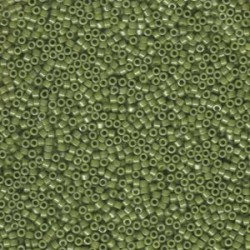 DELICA ROUND 11/0 (1,6mm), DB-263 Opaque Cactus Luster  DELICA ROUND 11/0 (1,6mm), DB-263 Opaque Cactus Luster