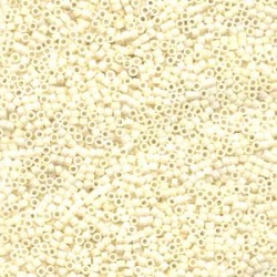 DELICA ROUND 11/0 (1,6mm), DB-352 Matte Cream DELICA ROUND 11/0 (1,6mm), DB-352 Matte Cream