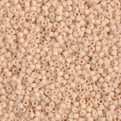 DELICA ROUND 11/0 (1,6mm), DB-353 Matte Dark  Cream DELICA ROUND 11/0 (1,6mm), DB-353 Matte Dark  Cream