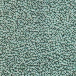DELICA ROUND 11/0 (1,6mm), DB-374 Matted Seafoam Green DELICA ROUND 11/0 (1,6mm), DB-374 Matted Seafoam Green