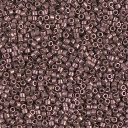 DELICA ROUND 11/0 (1,6mm), DB-462 Galvanized Dark Mauve DELICA ROUND 11/0 (1,6mm), DB-462 Galvanized Dark Mauve