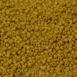 DELICA ROUND 11/0 (1,6mm), DB-665 Opaque Mustard DELICA ROUND 11/0 (1,6mm), DB-665 Opaque Mustard
