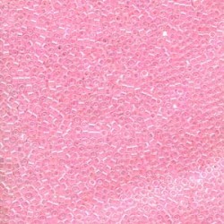 DELICA ROUND 11/0 (1,6mm), DB-71 Lined Pink AB DELICA ROUND 11/0 (1,6mm), DB-71 Lined Pink AB