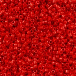 DELICA ROUND 11/0 (1,6mm), DB-723 Opaque Red DELICA ROUND 11/0 (1,6mm), DB-723 Opaque Red