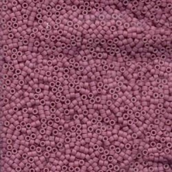 DELICA ROUND 11/0 (1,6mm), DB-800 Opaque Rose Matted Dyed DELICA ROUND 11/0 (1,6mm), DB-800 Opaque Rose Matted Dyed
