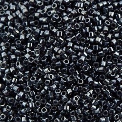 DELICA ROUND 11/0 (1,6mm), DB-1 Gunmetal DELICA ROUND 11/0 (1,6mm), DB-1 Gunmetal