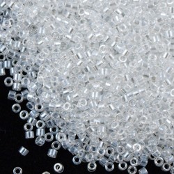 DELICA ROUND 11/0 (1,6mm), DB-50   Crystal Luster DELICA ROUND 11/0 (1,6mm), DB-50   Crystal Luster