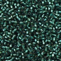 DELICA ROUND 11/0 (1,6mm), DB-607  Silver Lined Bright Teal  DELICA ROUND 11/0 (1,6mm), DB-607  Silver Lined Bright Teal
