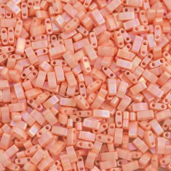Half TILA Opaque Salmon Luster HTL-596 Half TILA Opaque Salmon Luster HTL-596