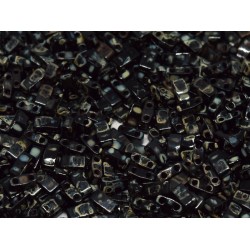Half TILA Opaque Smoky Black Picasso  HTL-4511 Half TILA Opaque Smoky Black Picasso  HTL-4511