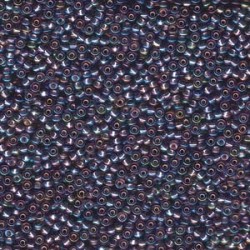 ROUND ROCAILLE 11/0 Silverline Amethyst AB 1024 ROUND ROCAILLE 11/0 Silverline Amethyst AB 1024