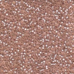 ROUND ROCAILLE 11/0 Silverline Matted 23F ROUND ROCAILLE 11/0 Silverline Matted 23F