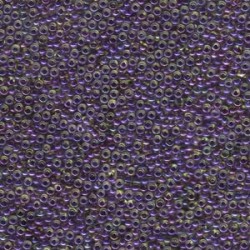 ROUND ROCAILLE 11/0 Navy Lined Topaz AB  349 ROUND ROCAILLE 11/0 Navy Lined Topaz AB  349