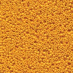 ROUND ROCAILLE 11/0  Duracoat Opaque Yellow 4453 ROUND ROCAILLE 11/0  Duracoat Opaque Yellow 4453