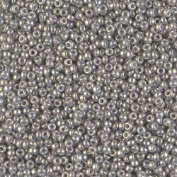 ROUND ROCAILLE 11/0 Opaque Smoke Grey Luster  1865 ROUND ROCAILLE 11/0 Opaque Smoke Grey Luster  1865