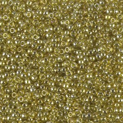 ROUND ROCAILLE 11/0 Transparent Golden Olive Luster 1889 ROUND ROCAILLE 11/0 Transparent Golden Olive Luster 1889