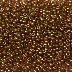 ROUND ROCAILLE 11/0 Topaz Gold Luster 311 ROUND ROCAILLE 11/0 Topaz Gold Luster 311