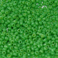 ROUND ROCAILLE 11/0  Duracoat Opaque Fiji Green 4476 ROUND ROCAILLE 11/0  Duracoat Opaque Fiji Green 4476