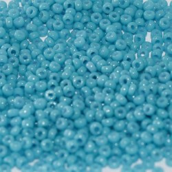 ROUND ROCAILLE 11/0  Duracoat Opaque Nile Blue 4478 ROUND ROCAILLE 11/0  Duracoat Opaque Nile Blue 4478
