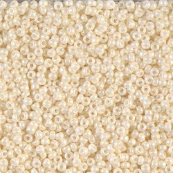 ROUND ROCAILLE 11/0 Cream Ceylon  594 ROUND ROCAILLE 11/0 Cream Ceylon  594