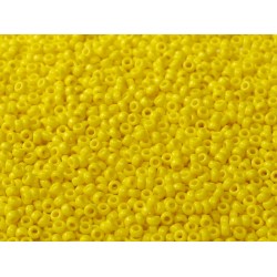 ROUND ROCAILLE 15/0 Opaque Yellow 404 ROUND ROCAILLE 15/0 Opaque Yellow 404