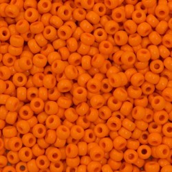ROUND ROCAILLE 15/0 Opaque Orange 405 ROUND ROCAILLE 15/0 Opaque Orange 405