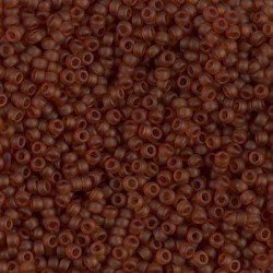 ROUND ROCAILLE 11/0 Transparent Frost 134F ROUND ROCAILLE 11/0 Transparent Frost 134F