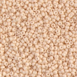 ROUND ROCAILLE 11/0  Matted Opaque Antique Beige 2022 ROUND ROCAILLE 11/0  Matted Opaque Antique Beige 2022
