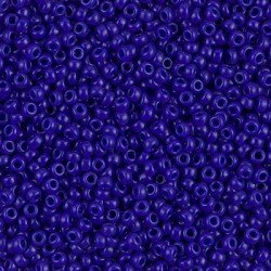 ROUND ROCAILLE 15/0 Opaque Cobalt Blue 414 ROUND ROCAILLE 15/0 Opaque Cobalt Blue 414