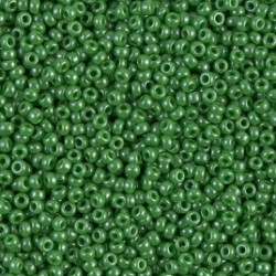 ROUND ROCAILLE 11/0 Opaque Green Luster 431 ROUND ROCAILLE 11/0 Opaque Green Luster 431