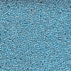 ROUND ROCAILLE 11/0 Opaque Light Blue Luster 433 ROUND ROCAILLE 11/0 Opaque Light Blue Luster 433