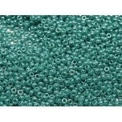 ROUND ROCAILLE 11/0 Opaque Turquoise Luster 435 ROUND ROCAILLE 11/0 Opaque Turquoise Luster 435