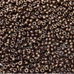 ROUND ROCAILLE 11/0 Metallic Bronze 457B ROUND ROCAILLE 11/0 Metallic Bronze 457B