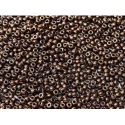 ROUND ROCAILLE 11/0 Metallic Bronze 457B ROUND ROCAILLE 11/0 Metallic Bronze 457B