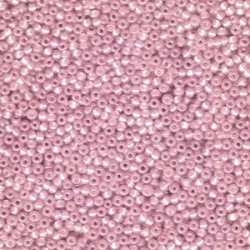 ROUND ROCAILLE 11/0 PINK SILVER LINED ALABASTER 644 ROUND ROCAILLE 11/0 PINK SILVER LINED ALABASTER 644