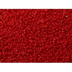 ROUND ROCAILLE 8/0 Opaque Red 408 ROUND ROCAILLE 8/0 Opaque Red 408