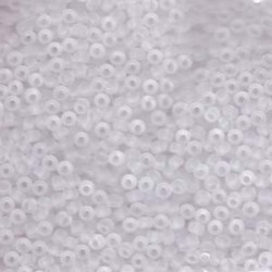 ROUND ROCAILLE 15/0 Crystal Matted 131F ROUND ROCAILLE 15/0 Crystal Matted 131F