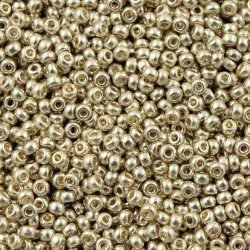 ROUND ROCAILLE 8/0 Galvanized Silver 1051 ROUND ROCAILLE 8/0 Galvanized Silver 1051