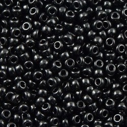 ROUND ROCAILLE 8/0 Opaque Black 401 ROUND ROCAILLE 8/0 Opaque Black 401