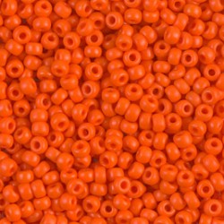 ROUND ROCAILLE 8/0 Opaque Orange 406 ROUND ROCAILLE 8/0 Opaque Orange 406