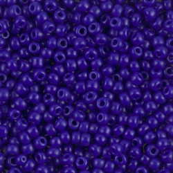 ROUND ROCAILLE 8/0 Opaque Cobalt  414 ROUND ROCAILLE 8/0 Opaque Cobalt  414