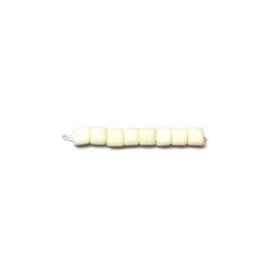 Square 1.8 mm  Matted Opaque Cream 2021/ 8.2 g Square 1.8 mm  Matted Opaque Cream 2021/ 8.2 g